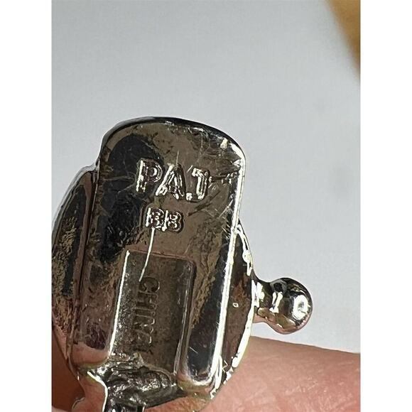 Sterling Silver Amethyst Color Bracelet with Diamond Accents Oval Cut Purple 7” - Picture 4 of 4